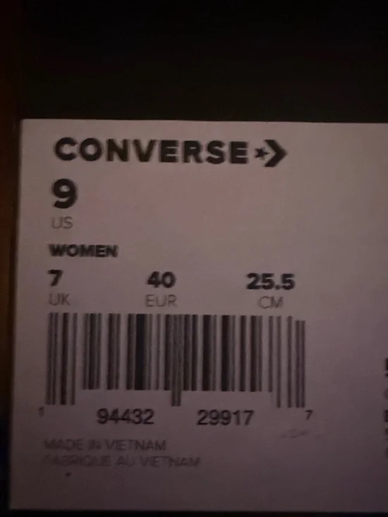 Converse Low Top Platform Sneakers - Black/White - Picture 6 of 6